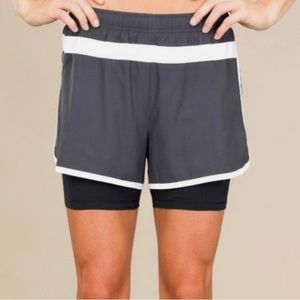 Athleta hana 2 in 1 shorts